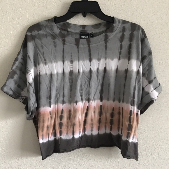 Tie dye cropped tee - Picture 5 of 7